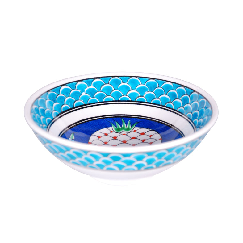 Nar Çiçeği ile İznik Çini Kase Tasarımı