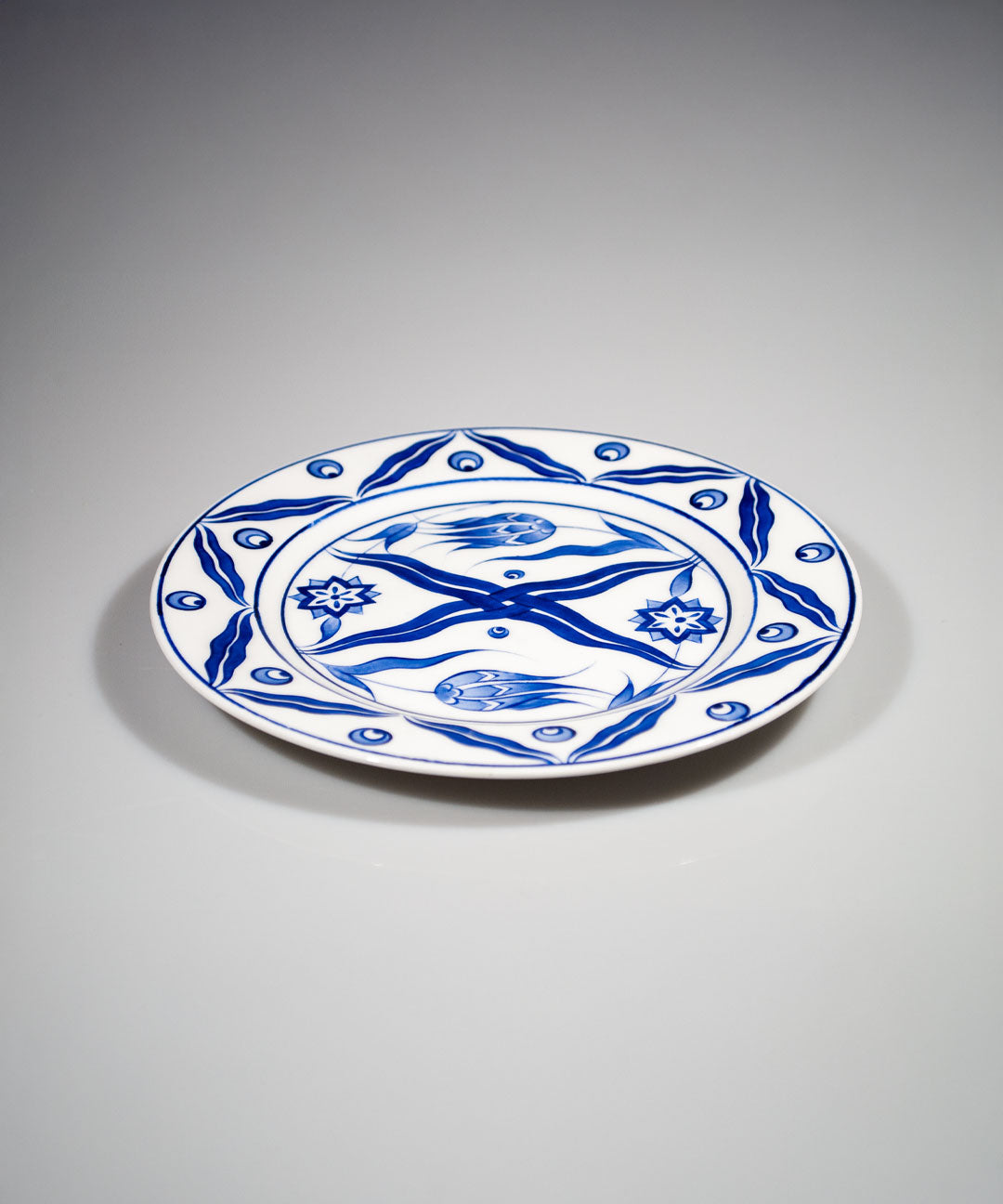 Iznik Ceramic Dessert Plate | Chintamani II