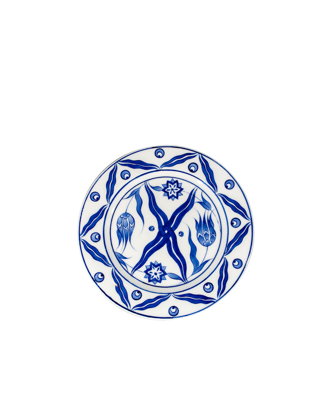 iznik ceramic dessert plate