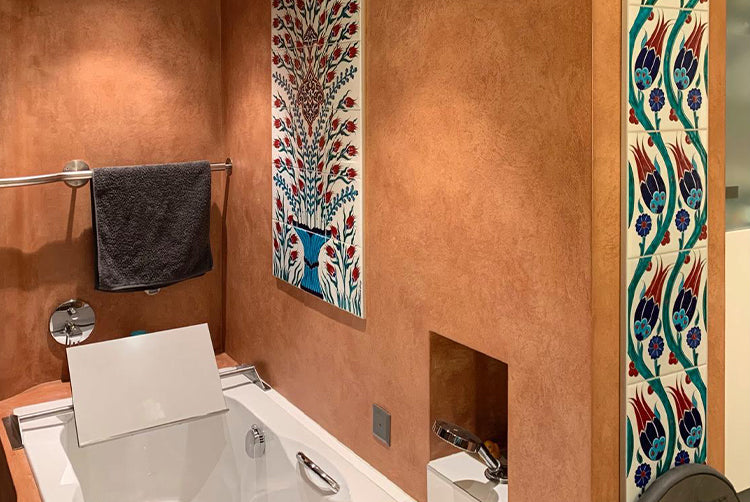 iznik bathroom tiles