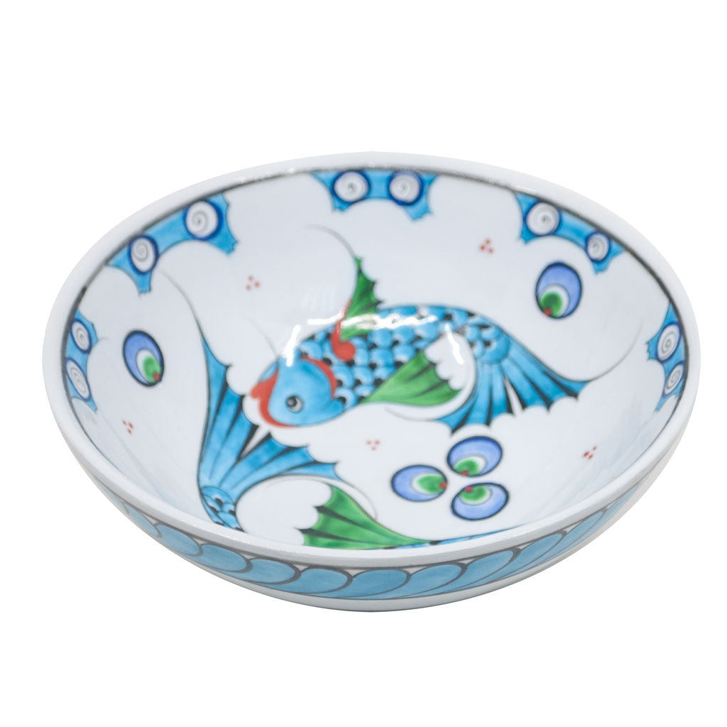 Iznik Fish Design Bowl