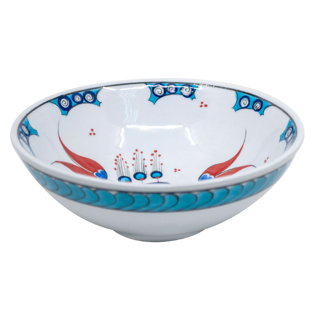 Iznik Bowl Peacock Design