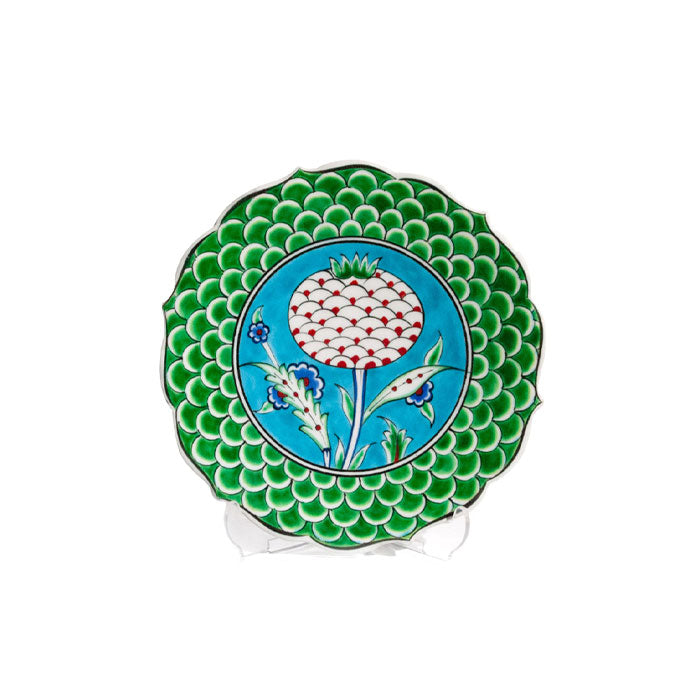 Iznik Plate | Pomegranate Design