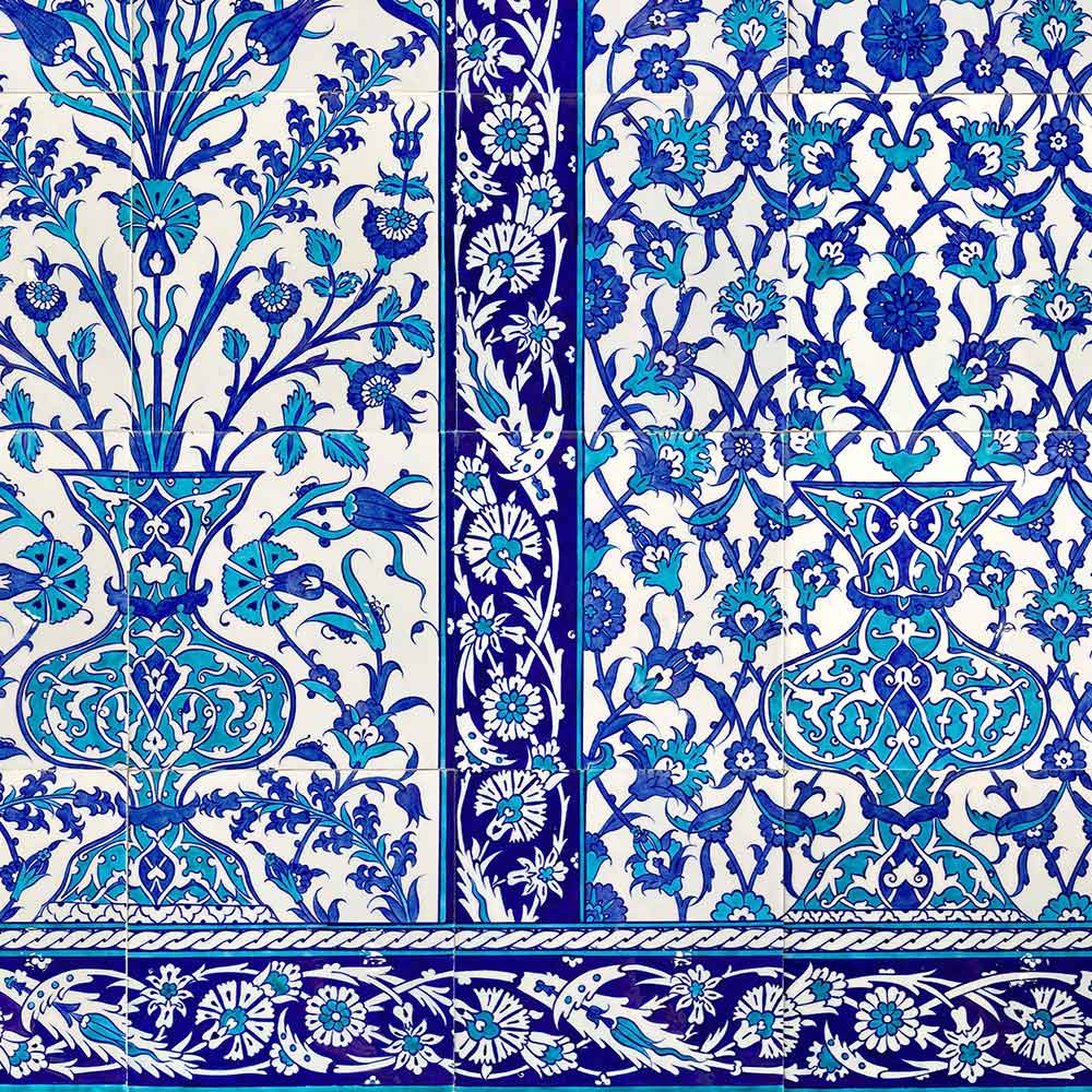 Iznik Tile Panel  Victoia &amp; Albert Museum