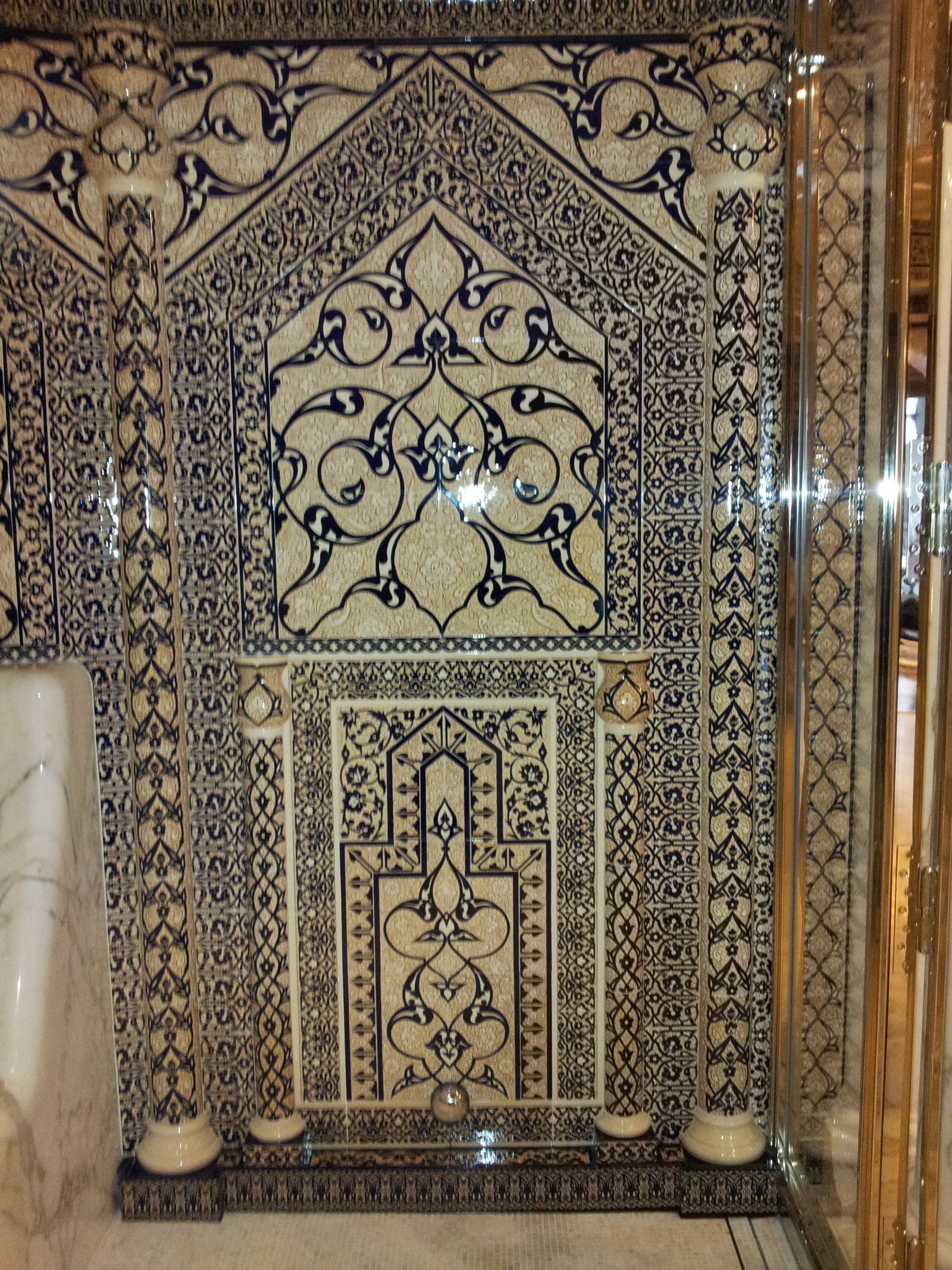 İznik Kuvars Çini Karo  | Selçuklu Tasarımı