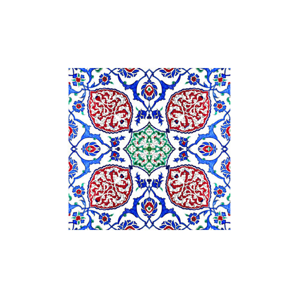 Iznik tiles with cloud pattern 