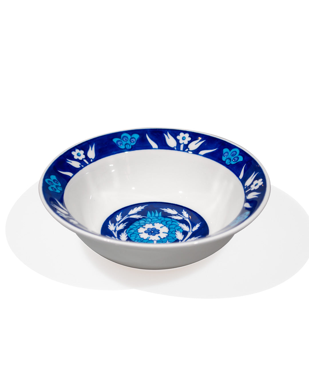 Iznik Ceramic Soup Bowl | Floral
