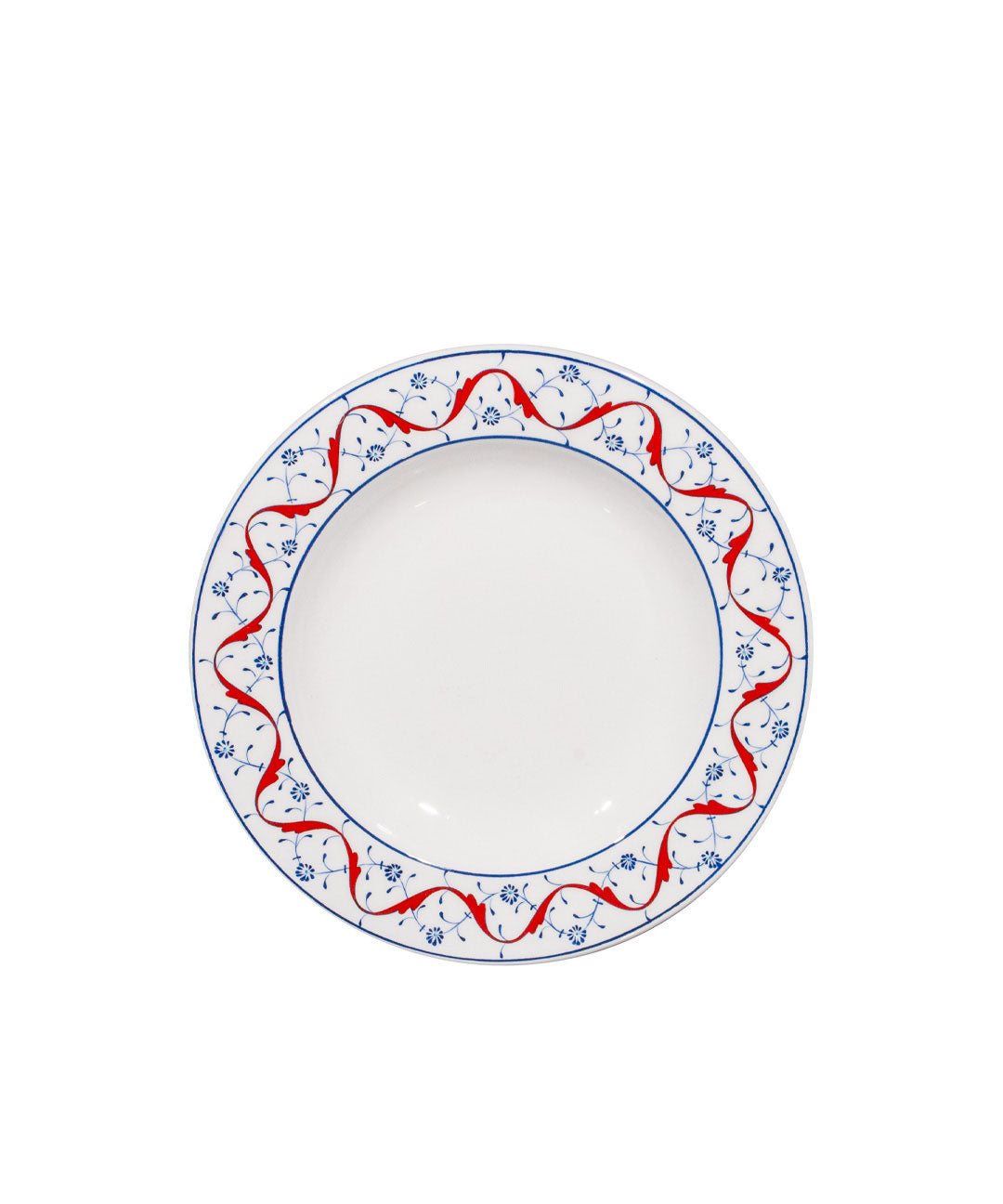 Iznik Ceramic Dinner Plate | Golden Horn - Red