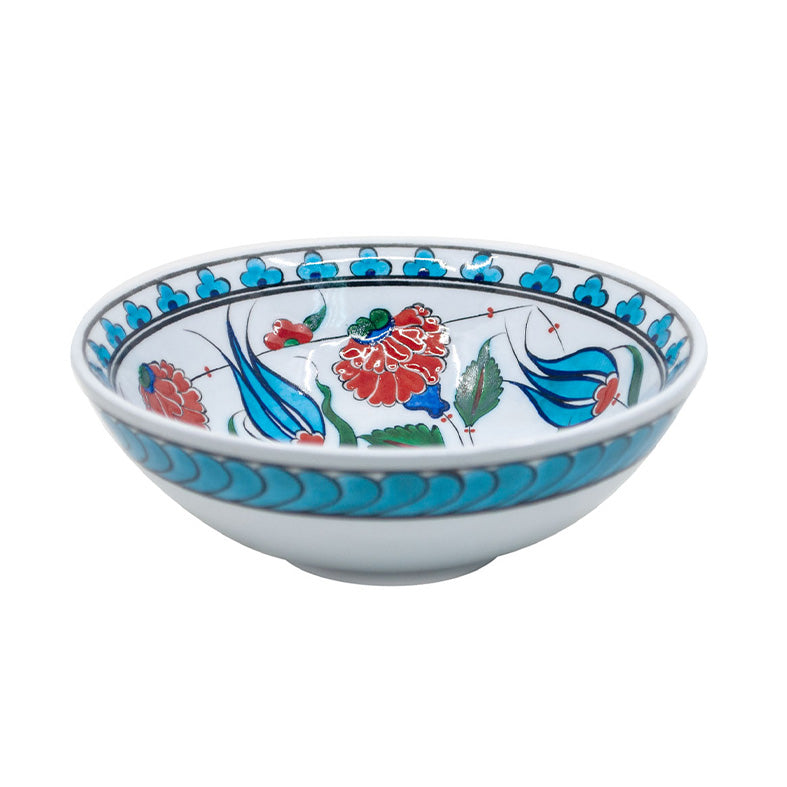 Iznik Bowl Beautiful Flowers – Ø 16 cm