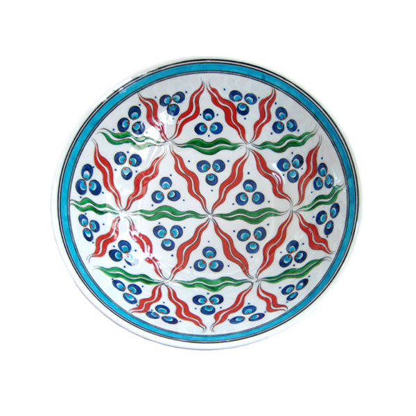 Iznik Decorative Bowl with Çintemani Design