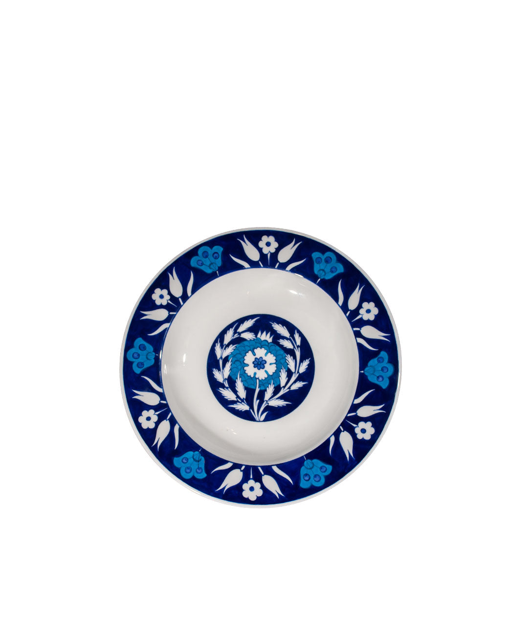 Iznik Ceramic Dessert Plate | Floral