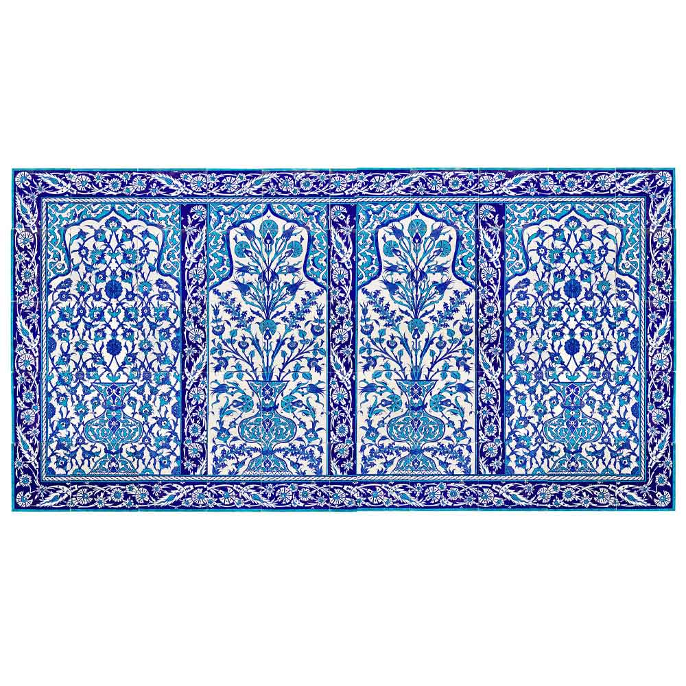 Gorgeous Iznik tile panel from Victoia &amp; Albert Museum