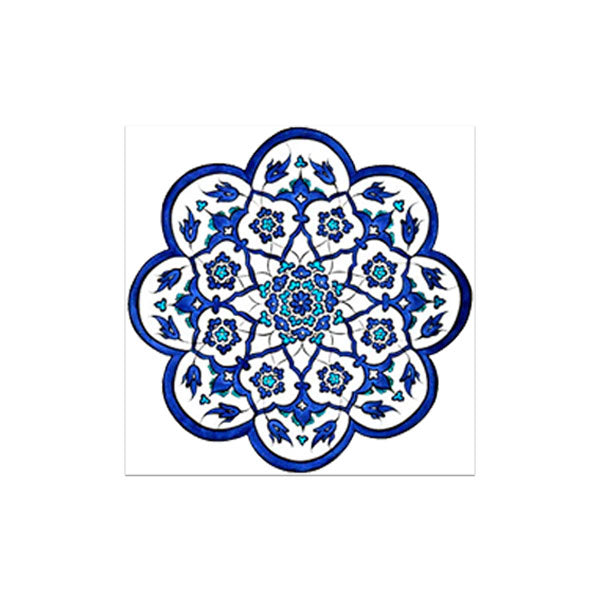 Iznik Tiles | Topkapi Palace | Medallion Design - İznik Çini