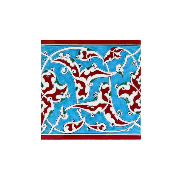 Iznik Border Tile Rumi Design