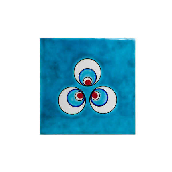 Iznik Tile | Turquoise Chintamani