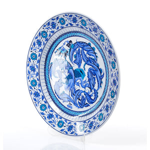 Iznik Plate | Stork with Flowers | MAK Museum, Vienna