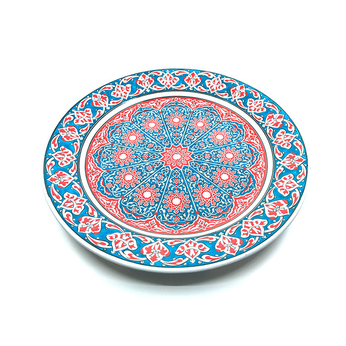 Iznik Tile Plate turquoise