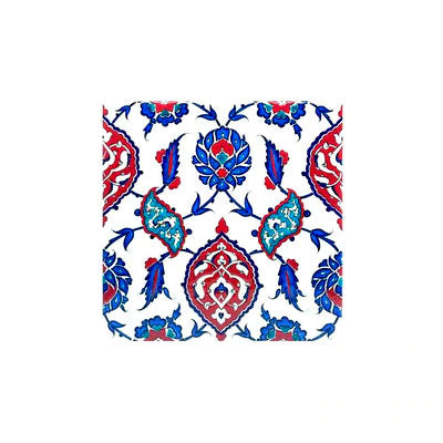 Iznik Pottery Tile with Medallions