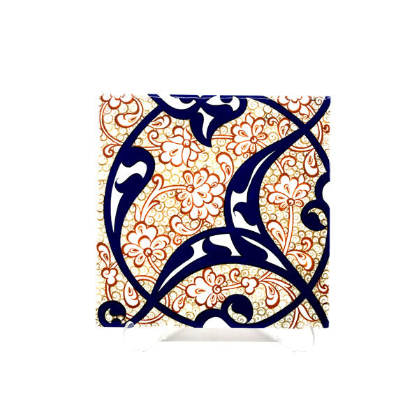 iznik quartz tile seljuk design