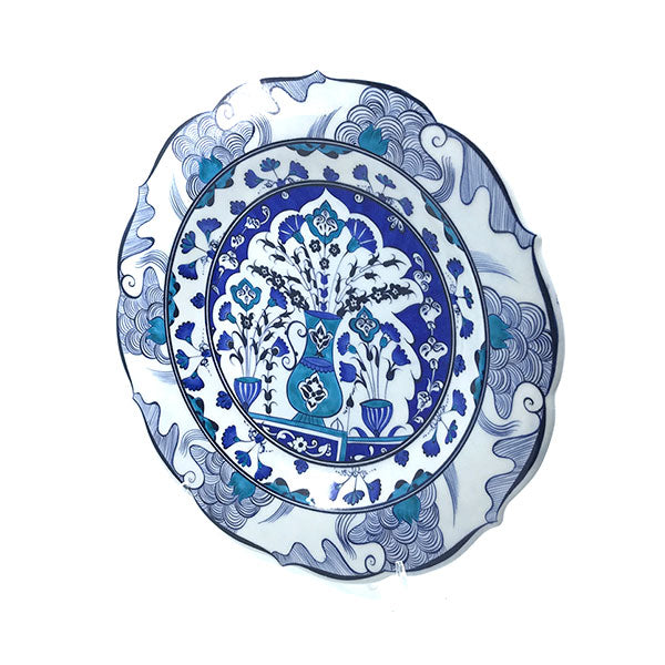 hand made iznik plate antaki collection