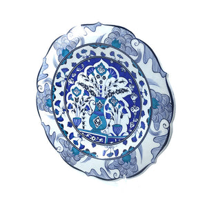 hand made iznik plate antaki collection
