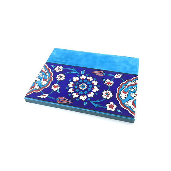 iznik tile border turquoise