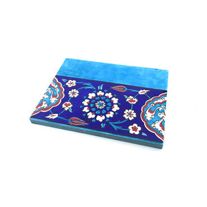 iznik tile border turquoise