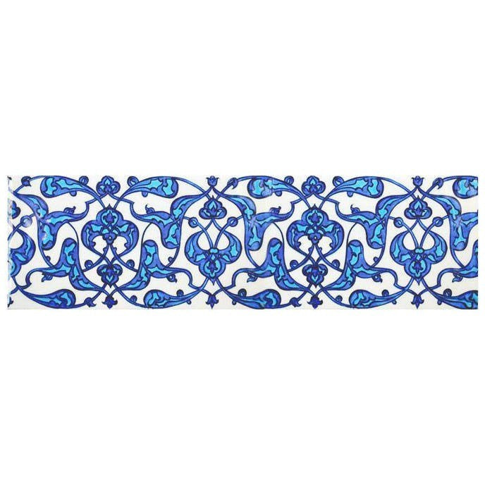 iznik pottery border tile