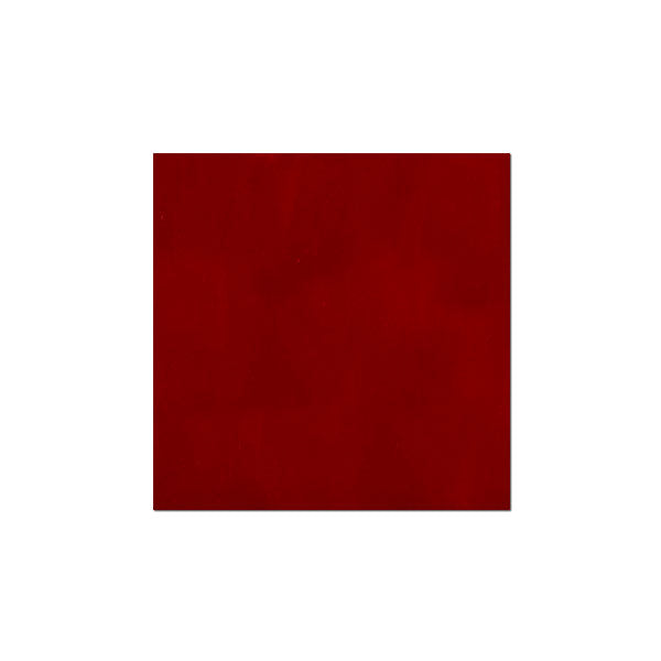 Hand-painted coral red Iznik tile