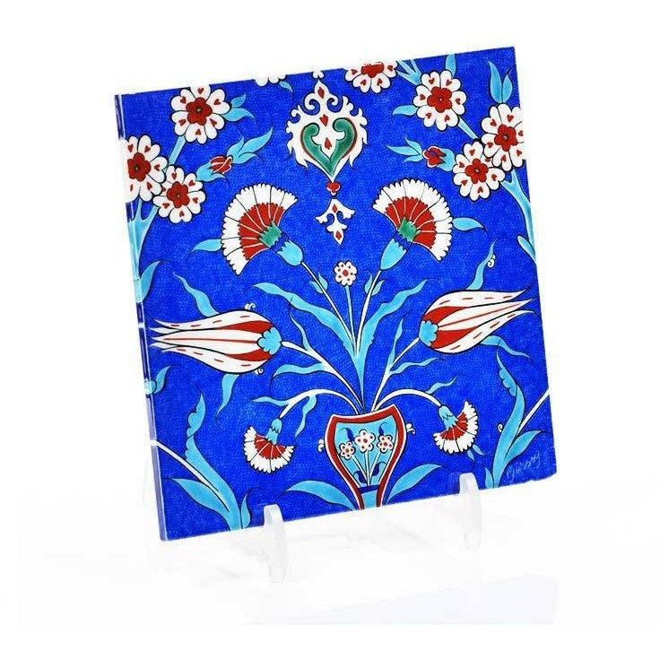 Iznik Tile Carnations