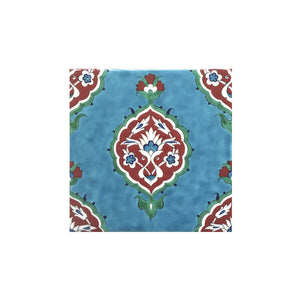 iznik Tile with Medallion Design