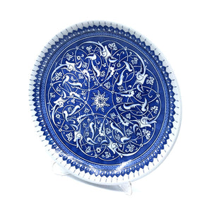 Iznik plate Baba Nakkash style