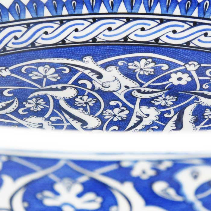 iznik hand decorated bowl