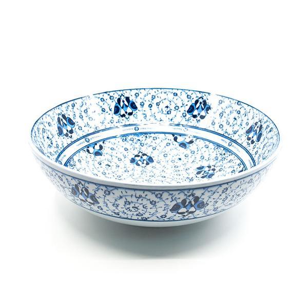 Iznik Golden Horn Pattern Salad Bowl
