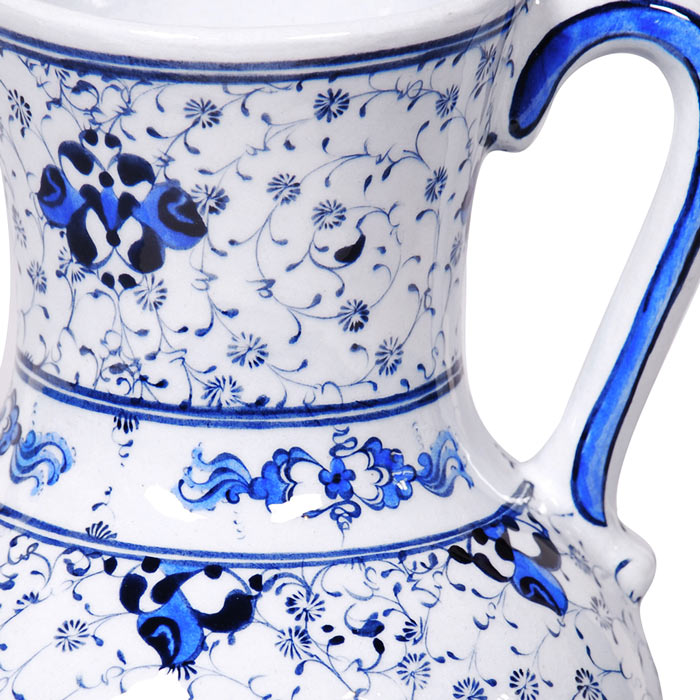 Iznik pottery jug