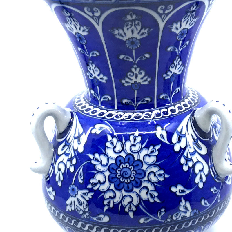 iznik mosque lamp lotus pattern