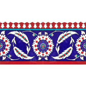 Iznik Tile Composite Flowers
