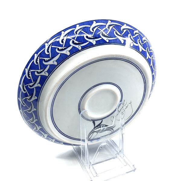 Iznik deep plate with tree of life 