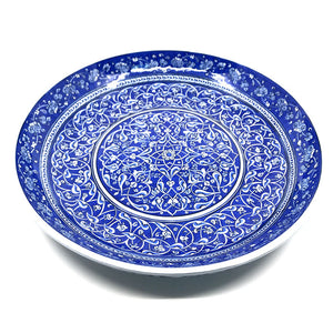Important Blue and White Iznik Plate