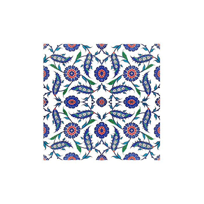 Iznik Tile Rosette Design