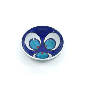 Chintamani pattern cobalt-blue Iznik ceramic Bowl