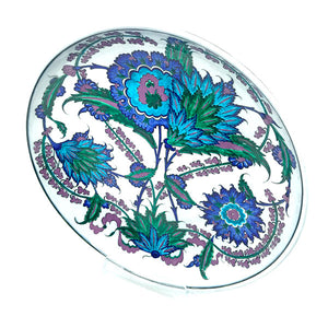 Iznik plate with branches of hyacinth