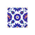 iznik tile with Floral and Rosette Design