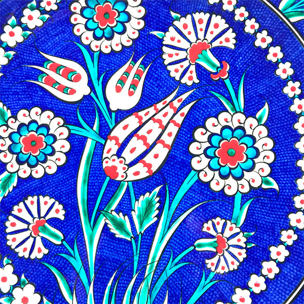 Iznik Plate details