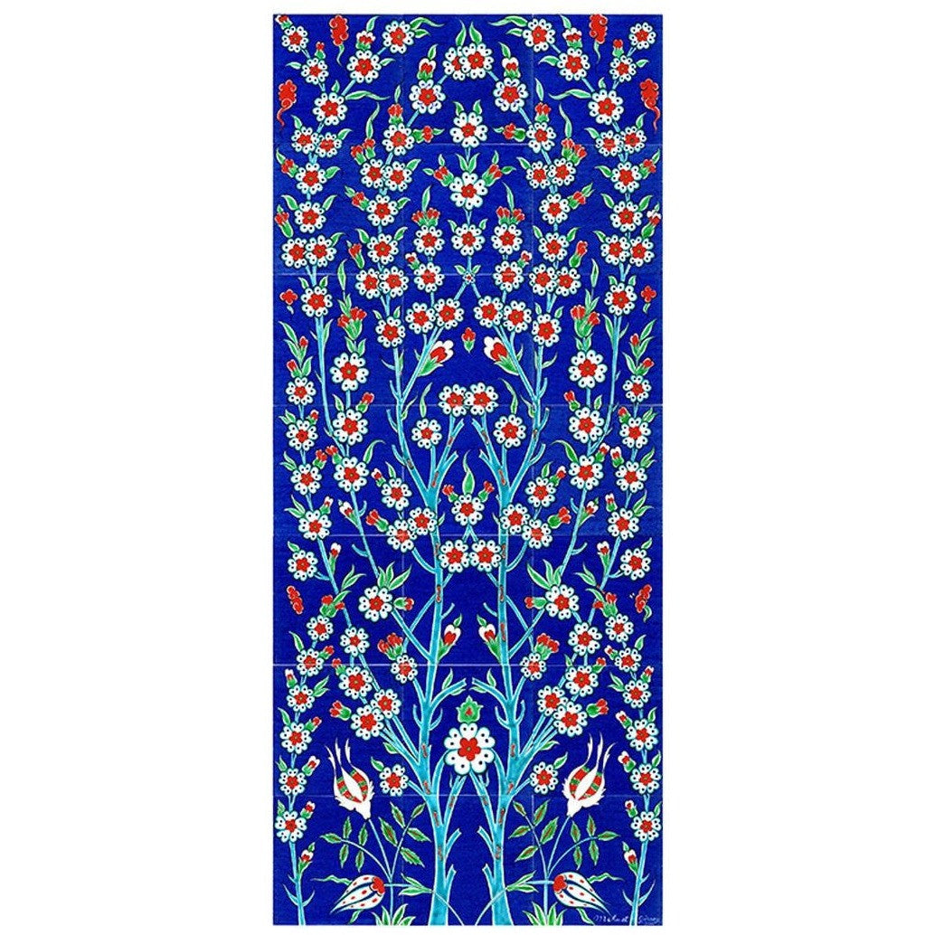 Panel - Iznik Tile Panel | Tree Of Life