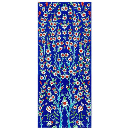 Panel - Iznik Tile Panel | Tree Of Life