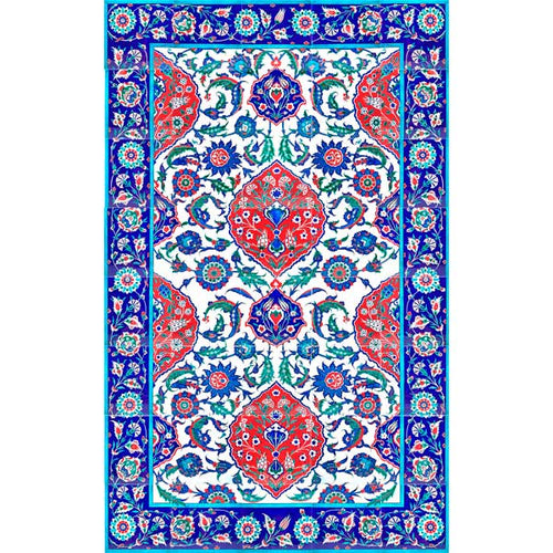 iznik tiles in selimiye mosque