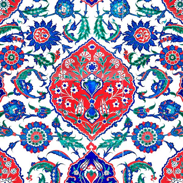 iznik panel in selimiye mosque