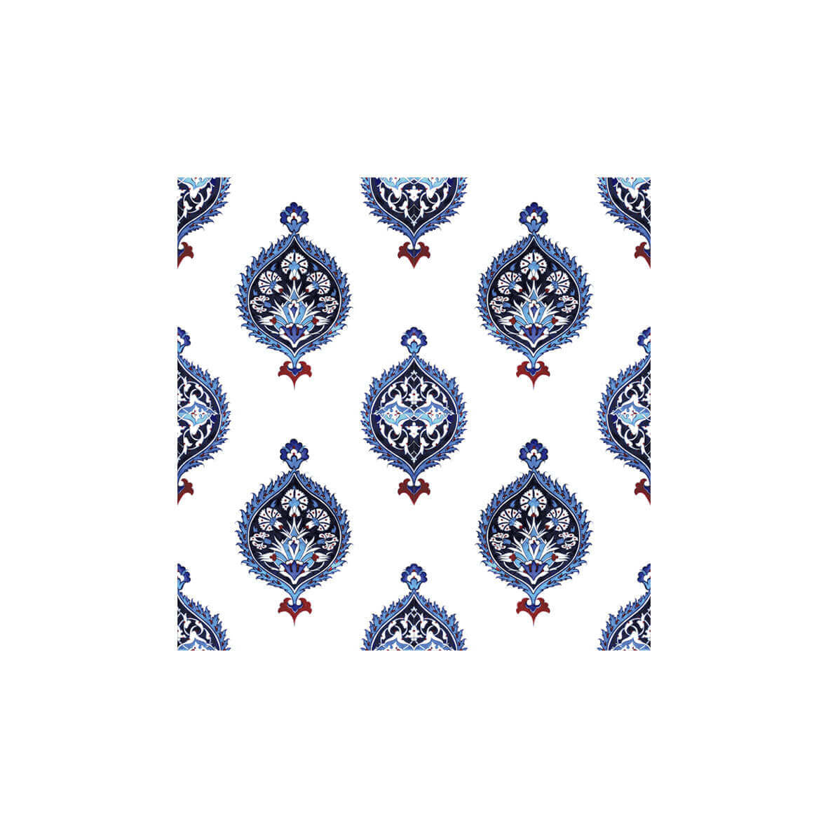 Iznik Tile  Carnation Design