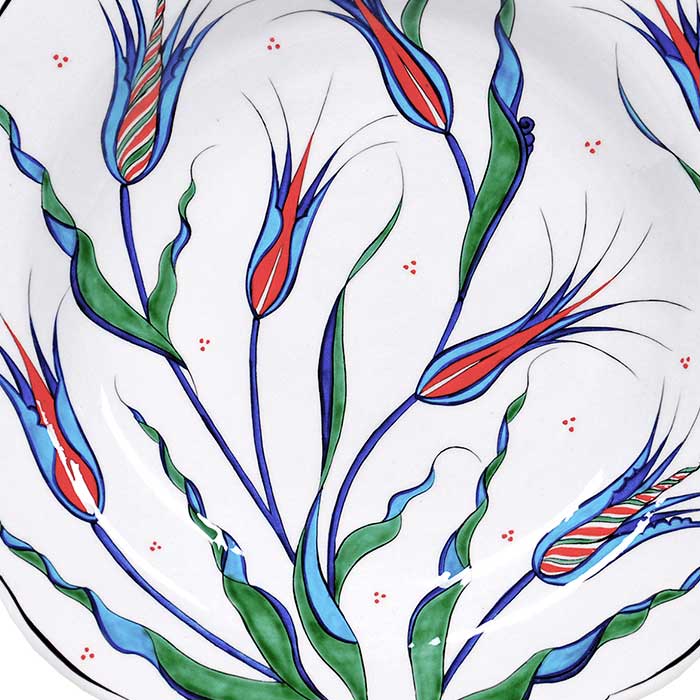 iznik pottery plate 